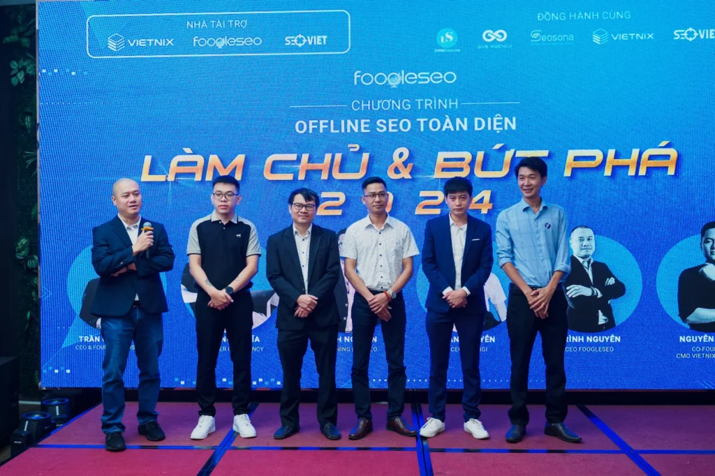Các diễn giả trong sự kiện Offline SEO Toàn Diện 