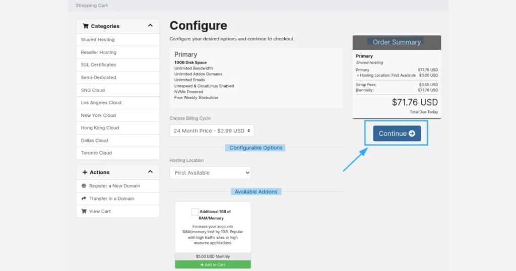 HawkHost cung cấp nhiều vị trí máy chủ trên thế giới