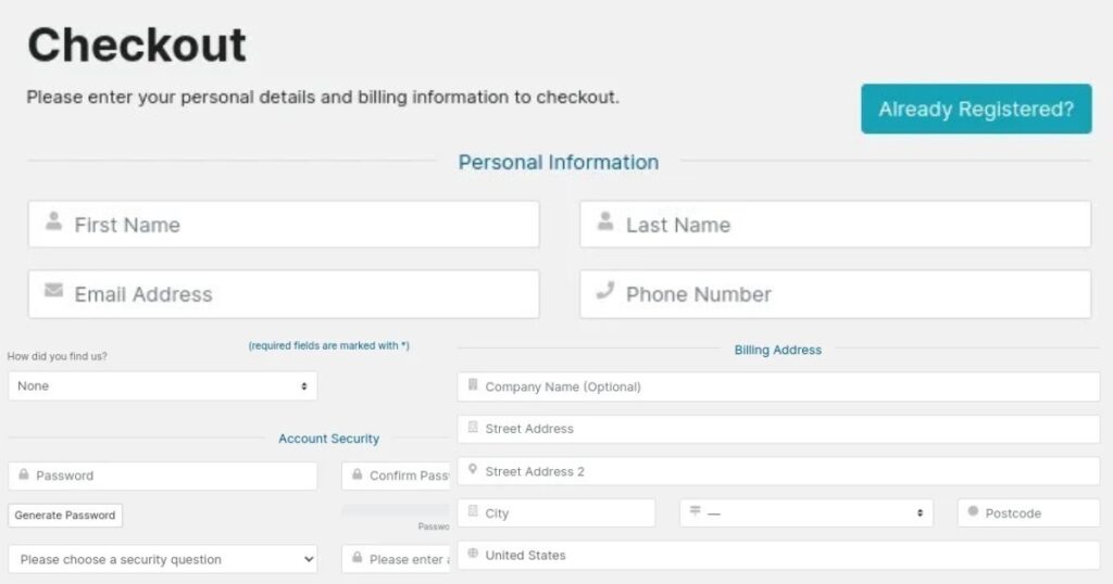 Tiếp theo, bạn cần điền đầy đủ và chính xác các thông tin cá nhân được yêu cầu