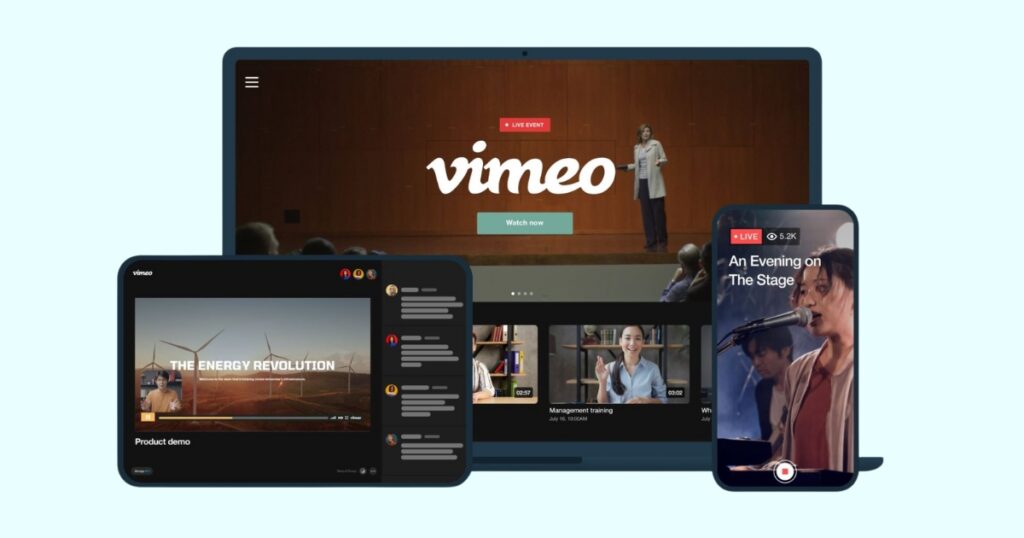 Vimeo là nền tảng video hosting nổi tiếng