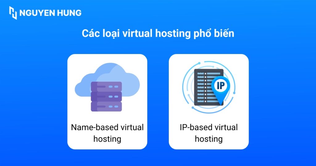 Có hai loại Virtual Hosting chính