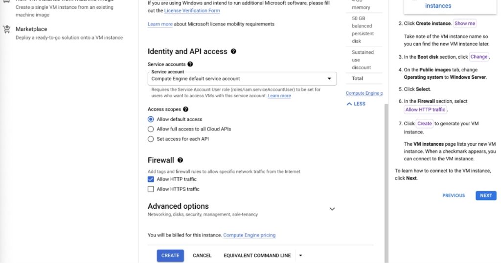 Cấu hình Firewall Rules