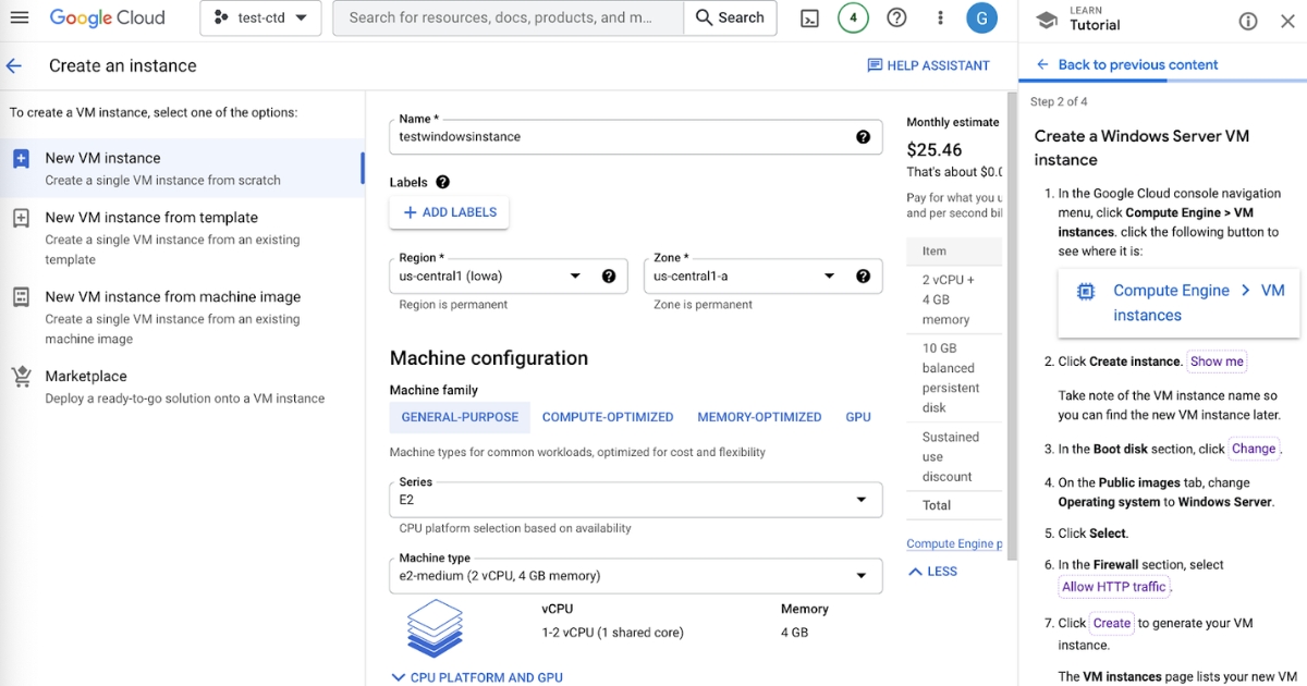 Cách đăng ký VPS Google Free nhận 300$ nhanh chóng, đơn giản