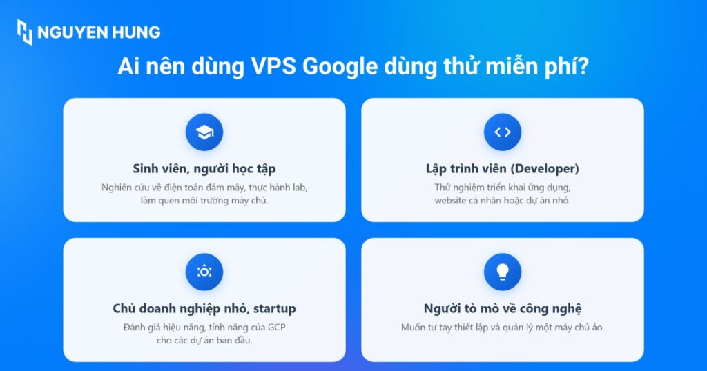 Ai cũng có thể sử dụng VPS Google Free Trial