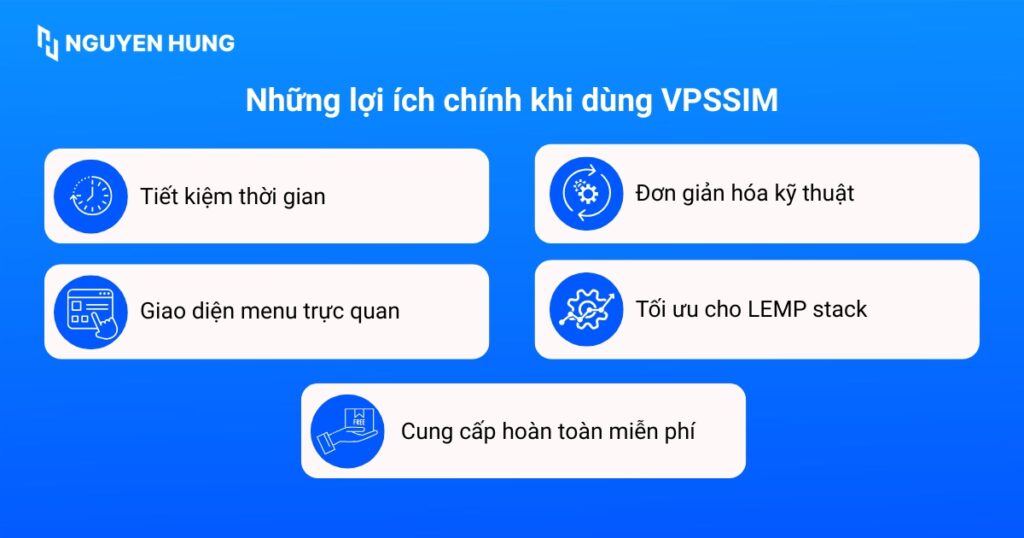 Sử dụng VPSSIM đem lại nhiều lợi ích cho người dùng
