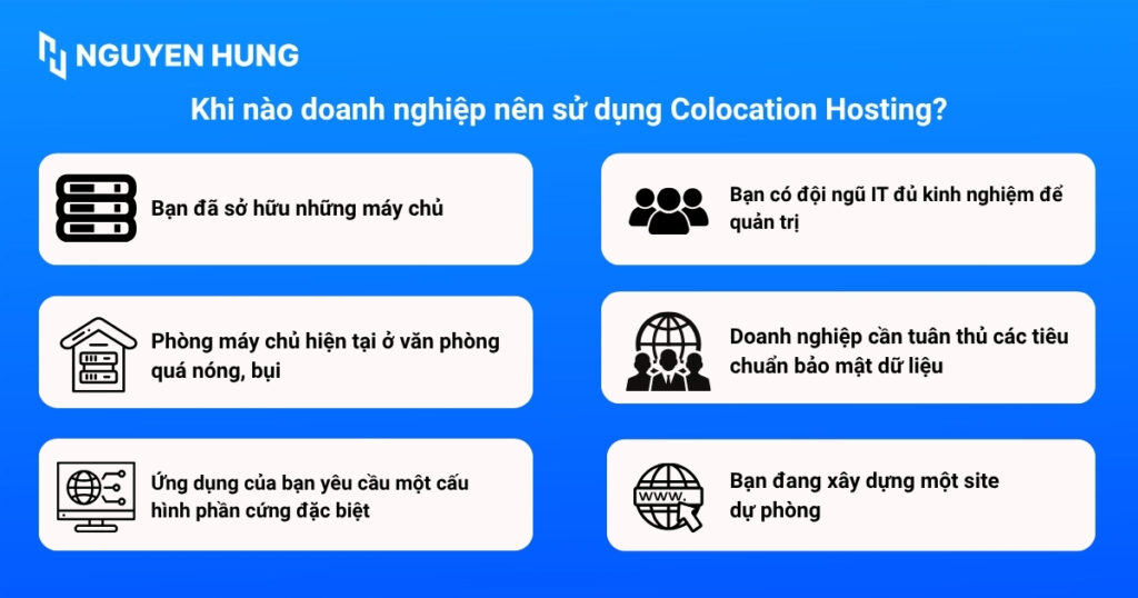 Khi nào doanh nghiệp nên sử dụng Colocation Hosting?