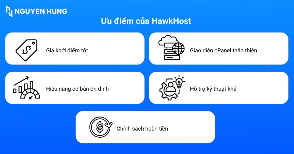 Ưu điểm của HawkHost