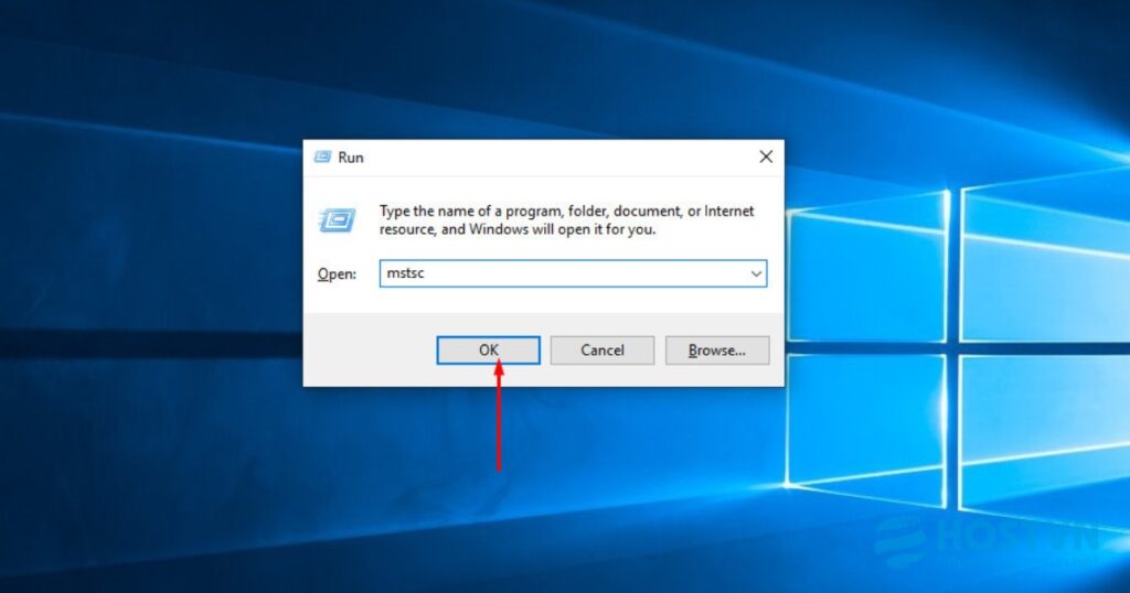 Kết nối đến VPS bằng công cụ có sẵn là Remote Desktop Connection