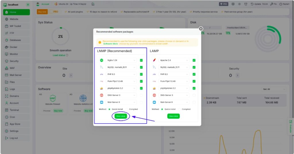 Cấu hình môi trường Web Server