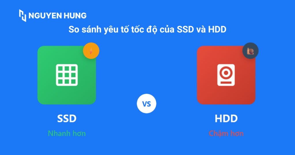 Bạn cần đặc biệt quan tâm đến loại ổ cứng