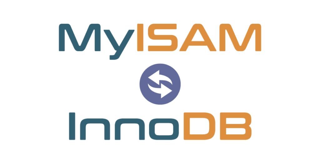 Việc chuyển đổi từ MyISAM sang InnoDB rất quan trọng