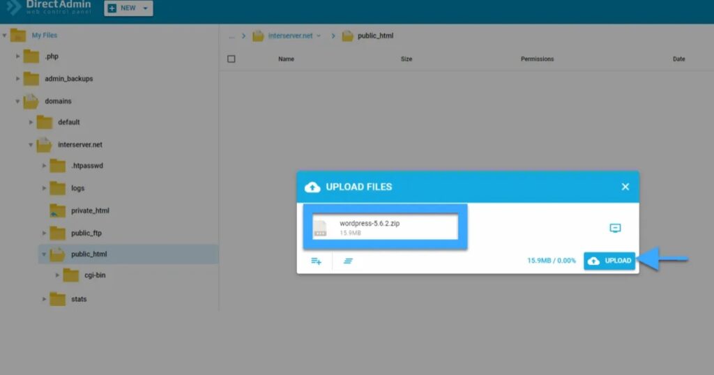 Bấm Upload và chờ một khoảng thời gian