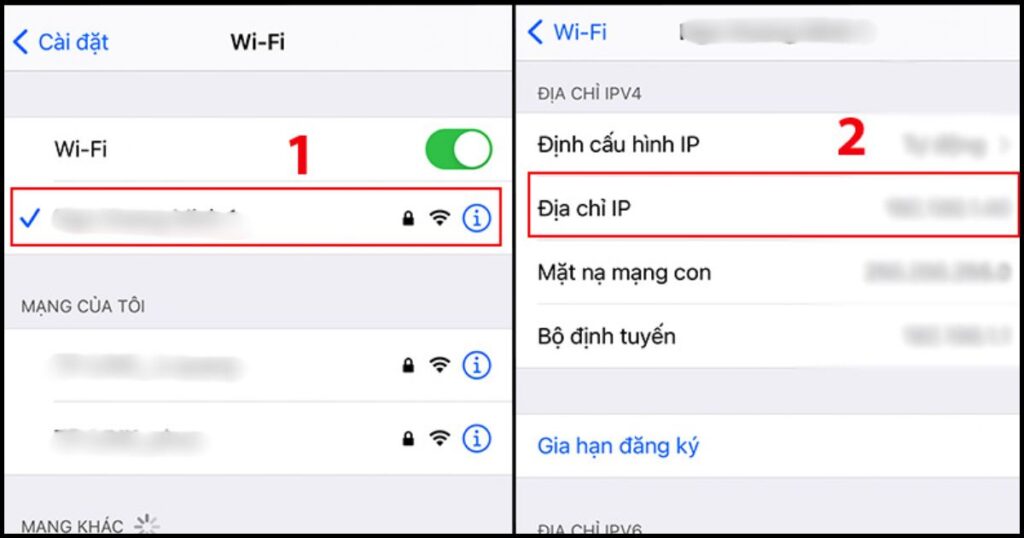Bạn vào Cài đặt và chọn WiFi