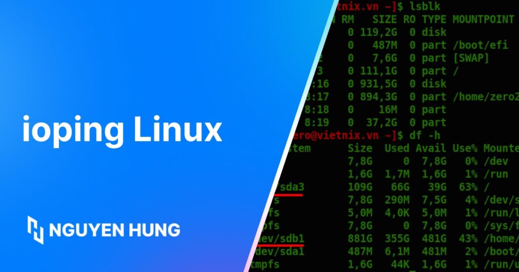 Dự đoán Storage của VPS bằng ioping Linux đơn giản, chi tiết