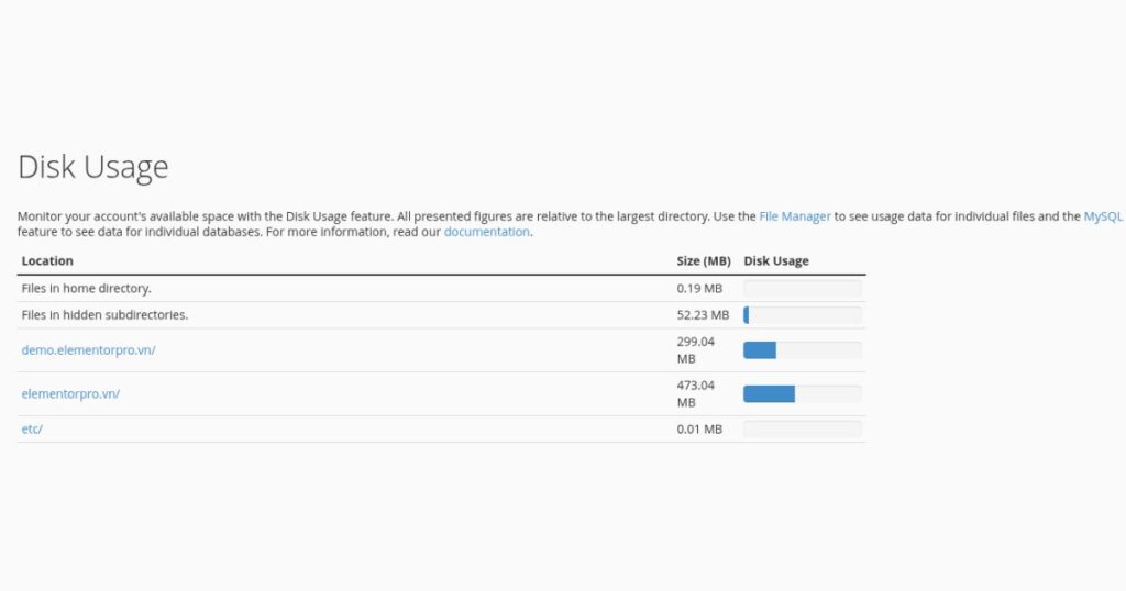 Kiểm tra thư mục chiếm nhiều dung lượng nhất