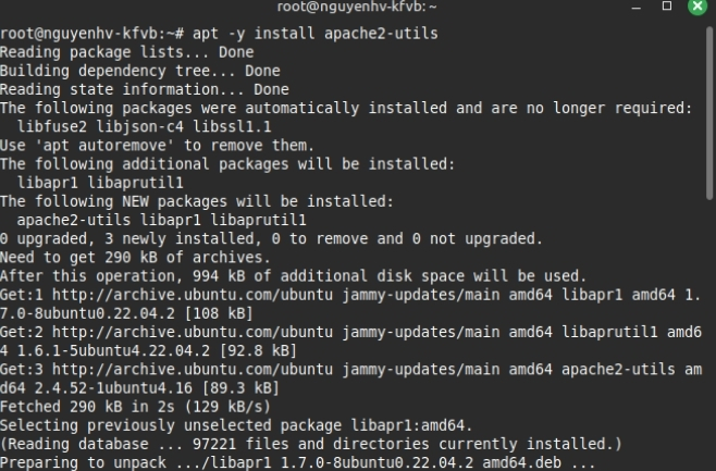 Trên Ubuntu/Debian
