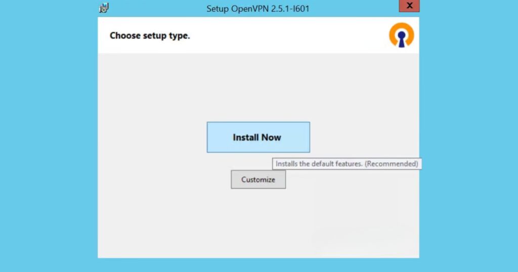 Kéo xuống phần OpenVPN và chọn một gói bất kỳ rồi tải về