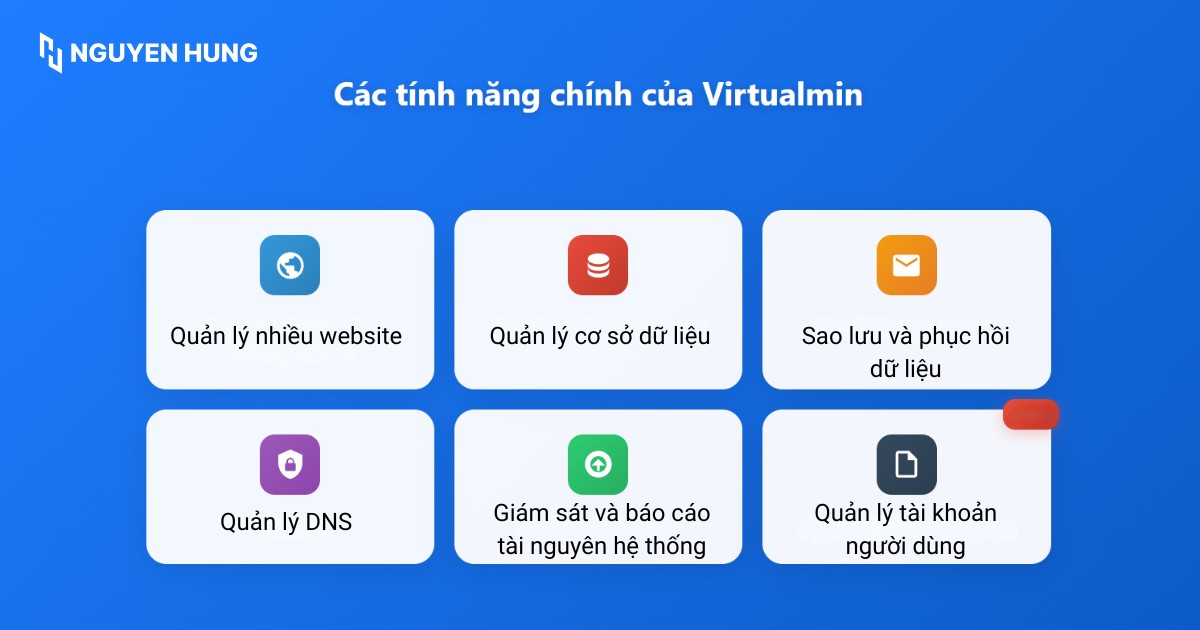 Virtual Nin Virtualmin là gì? Cách cài đặt và thiết lập VPS Virtualmin