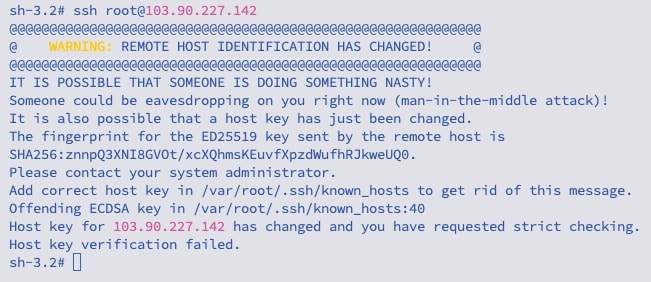 Xác định chính xác hostname hoặc địa chỉ IP gây ra lỗi