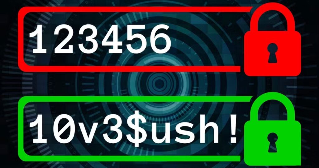 Thiết lập mật khẩu mạnh