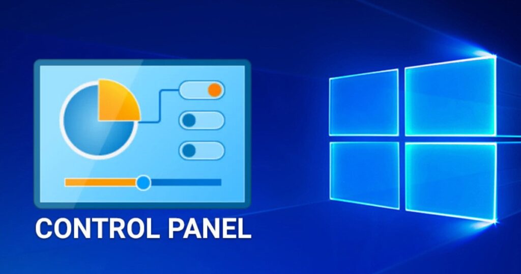 Bạn cần mở ứng dụng Control Panel