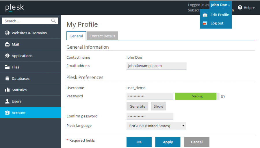 Cách đổi mật khẩu