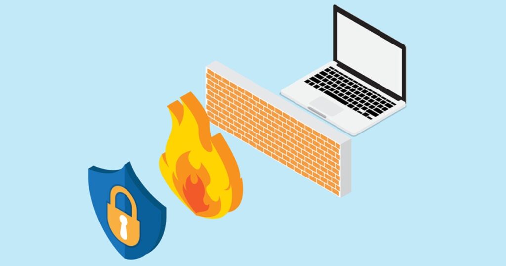 Luôn bật lại Firewall sau khi hoàn thành