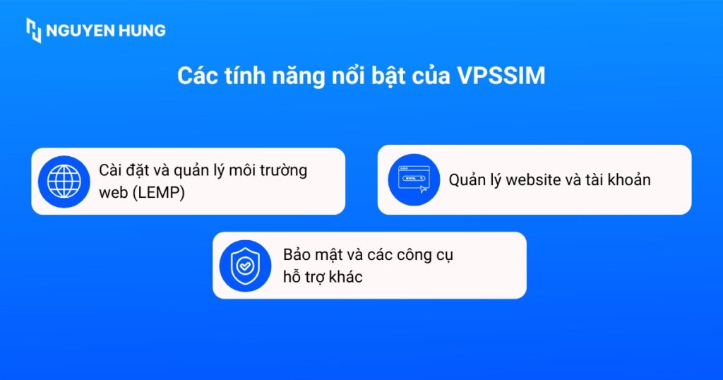 Các tính năng nổi bật của VPSSIM