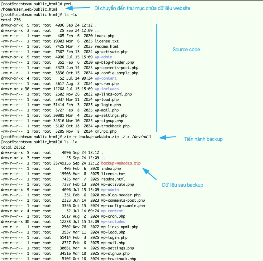 Thay đổi đường dẫn chứa source