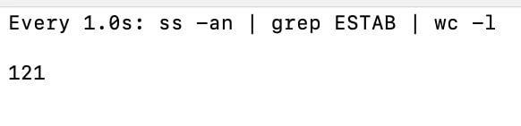 Giám sát số lượng kết nối mạng