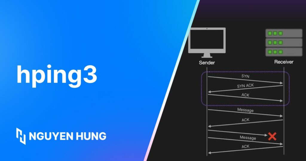 Cách đo độ trễ dịch vụ TCP bằng hping3, netcat, nmap và tcpping