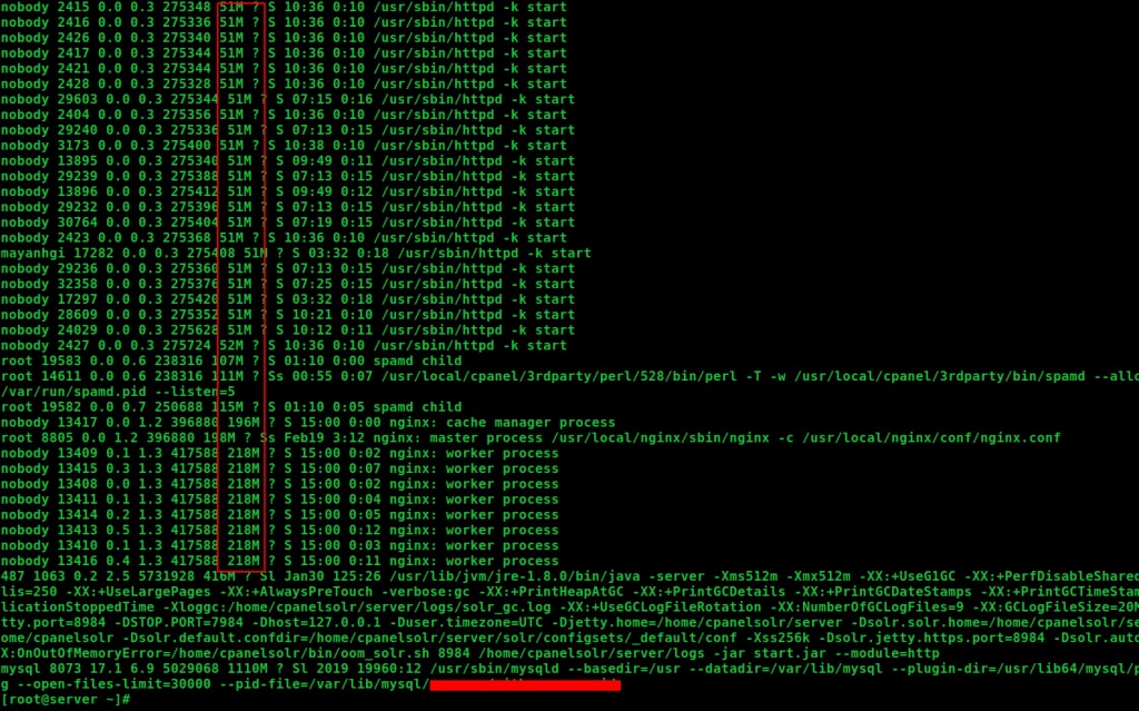Kết hợp hiển thị là một báo cáo Top 10 tiến trình chiếm dụng RAM