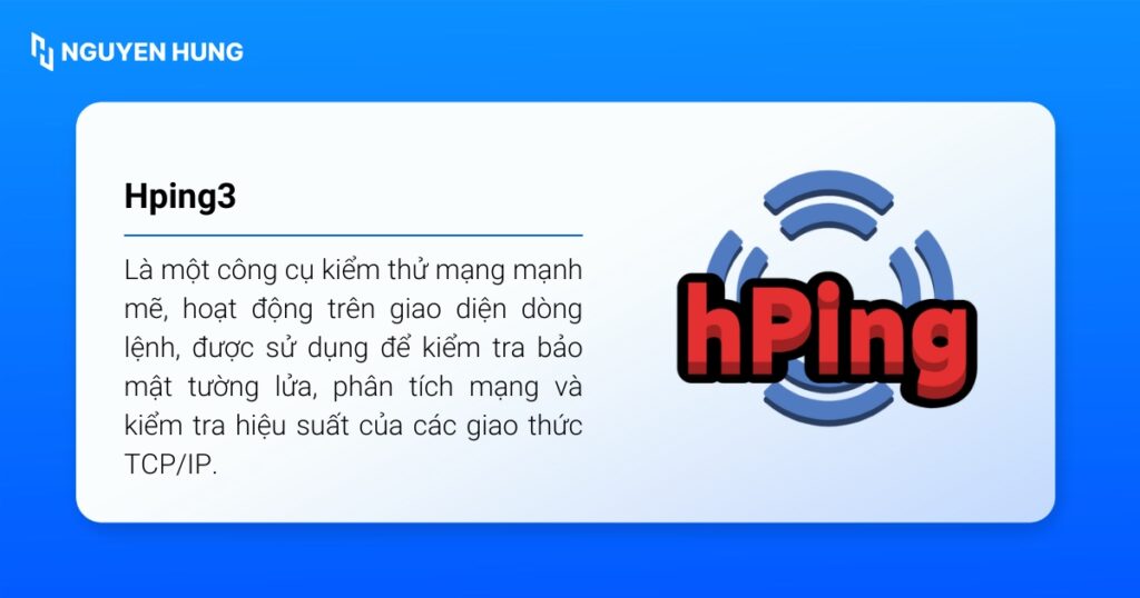 Khái niệm Hping3