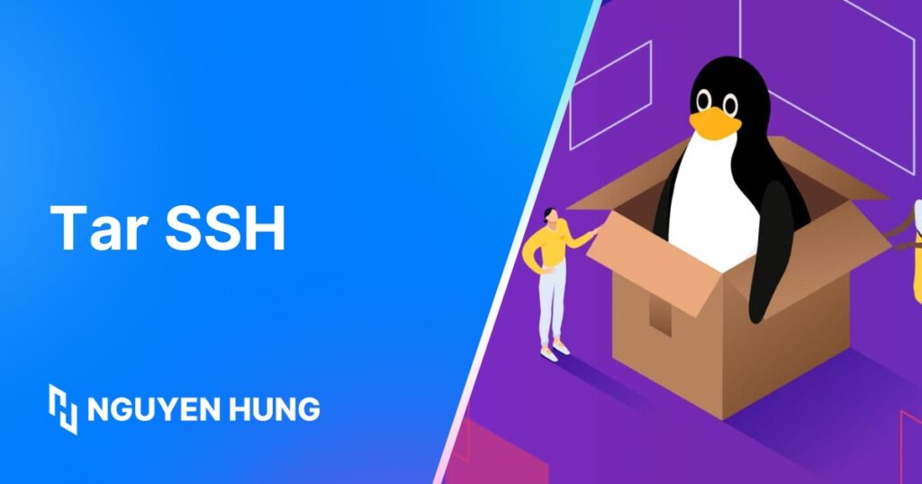 Hướng dẫn sao lưu dữ liệu trực tiếp qua mạng bằng tar qua SSH khi server đầy bộ nhớ