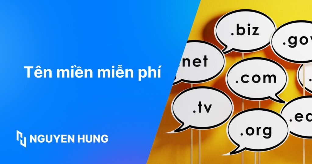 Tên miền miễn phí là gì? TOP 10 nhà cung cấp tên miền miễn phí uy tín