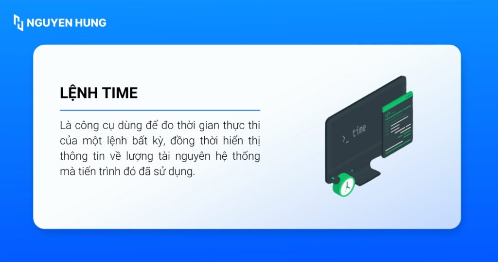 Lệnh time trong Linux 