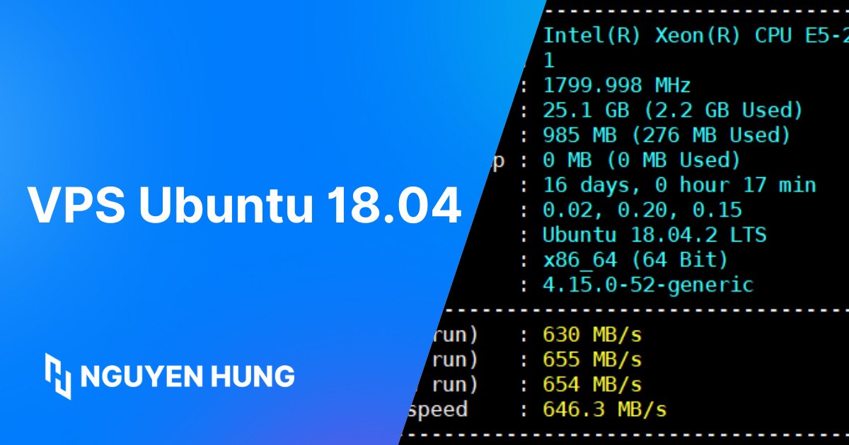 Tổng quan về VPS Ubuntu 18.04: Tính năng nổi bật, cách cài đặt chi tiết