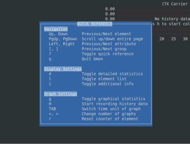 Các phím tắt điều hướng