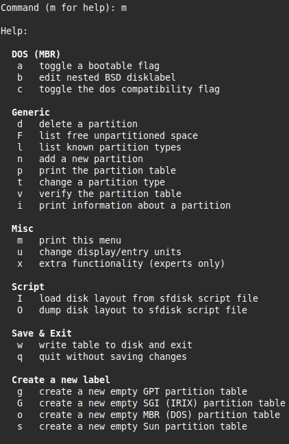 Danh sách toàn bộ các lệnh hỗ trợ
