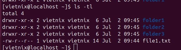 Các file mới nhất sẽ được đưa lên đầu danh sách