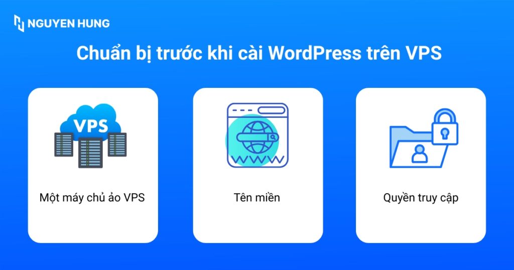 Chuẩn bị trước khi cài WordPress trên VPS