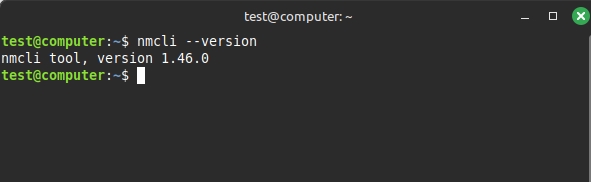 kiểm tra xem NetworkManager đã được cài đặt hay chưa