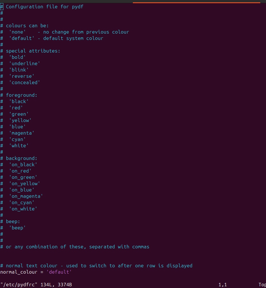 Bạn có thể điều chỉnh lại màu sắc cho từng loại phân vùng