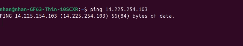 Hãy kiểm tra kết nối của bạn