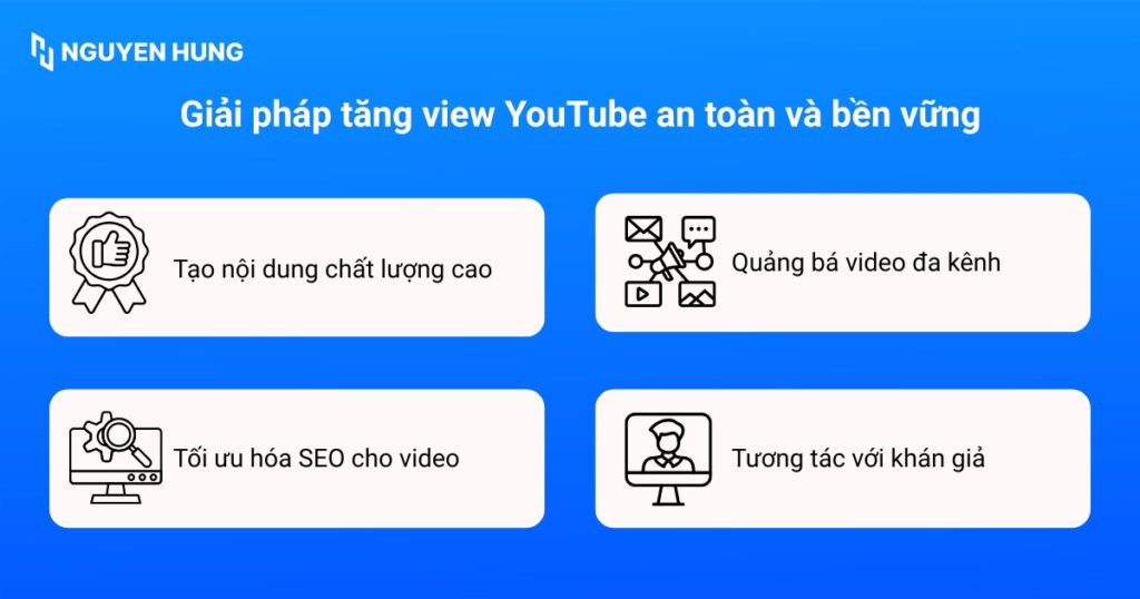 Giải pháp tăng view YouTube an toàn và bền vững