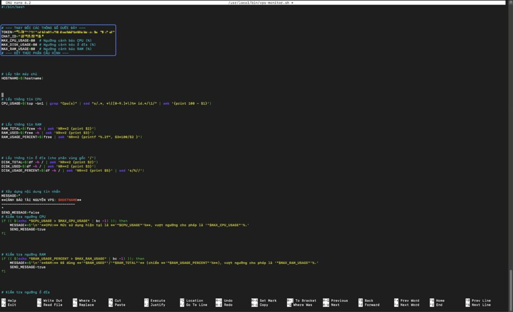 Kết quả hiển thị sau khi bạn chạy lệnh