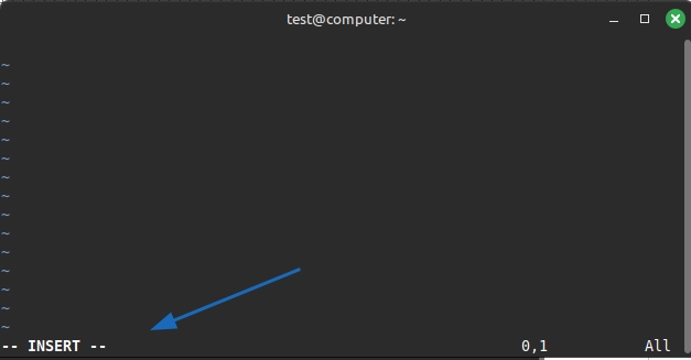 Bắt đầu nhập nội dung