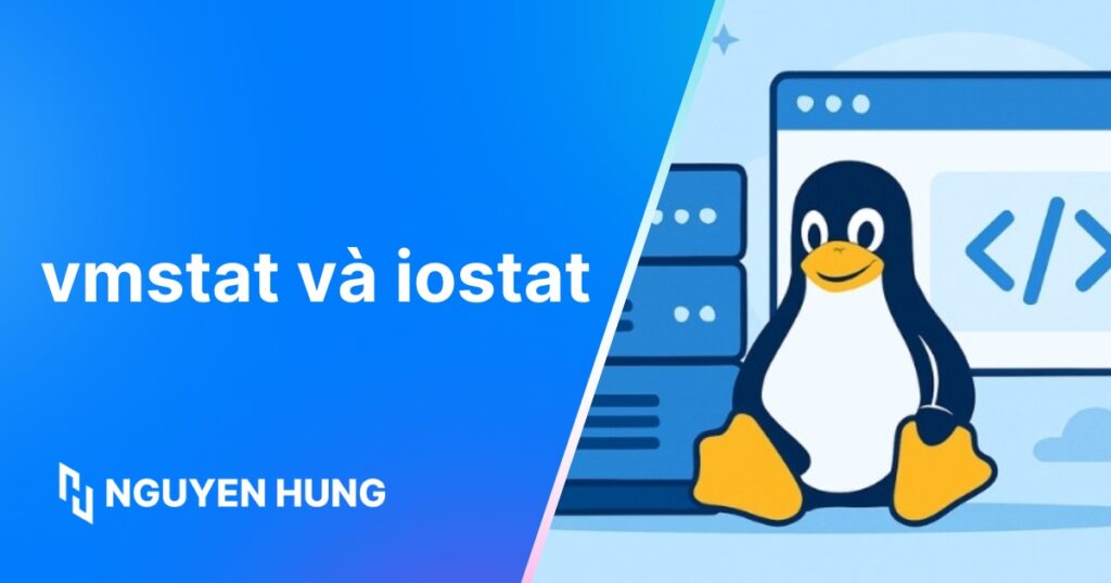 Cách giám sát hiệu năng Linux chuyên sâu với vmstat và iostat