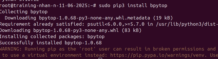 Kết quả sau khi thêm đường dẫn này vào biến môi trường PATH thủ công