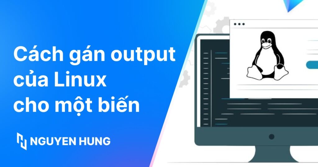 Hướng dẫn cách gán output của Linux cho một biến nhanh chóng, chi tiết